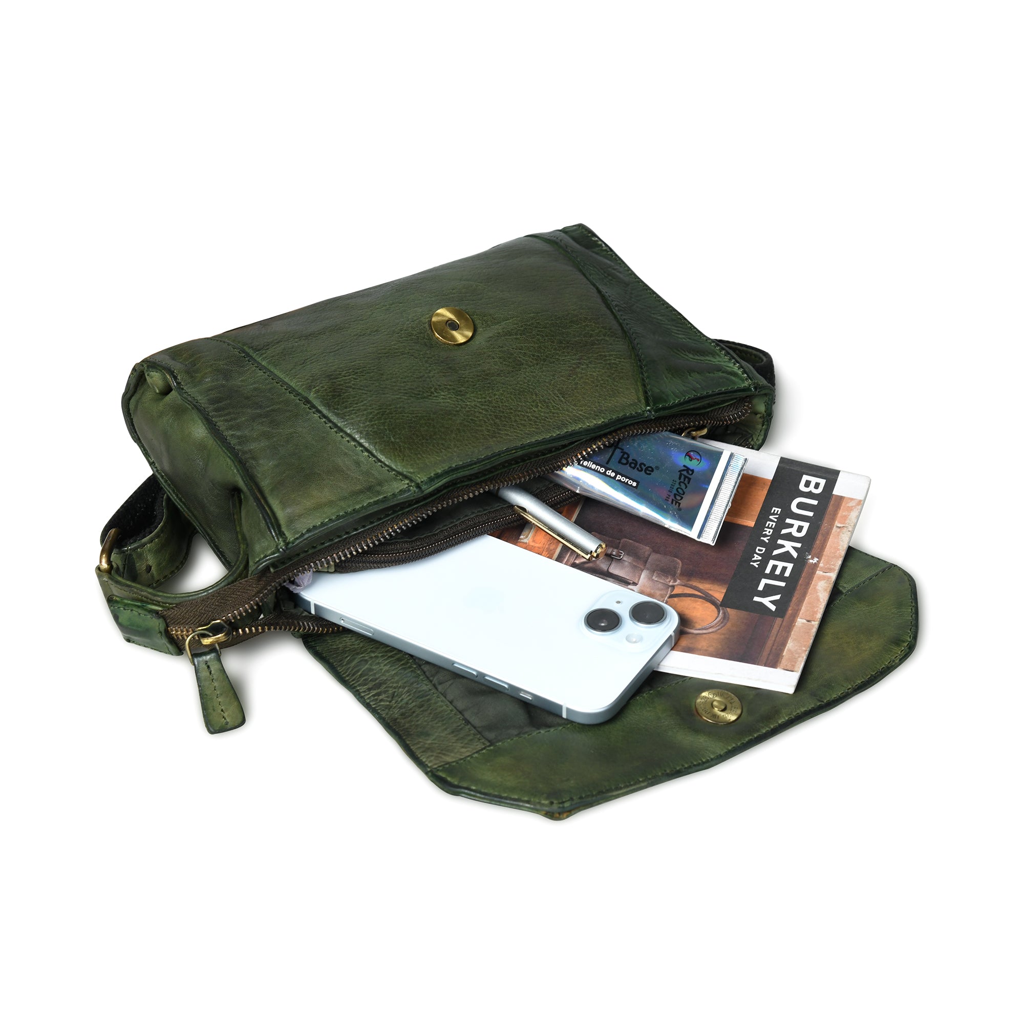 Heritage Leather Crossbody Bag